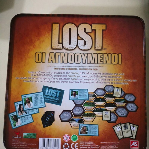 Lost The Missing board game used