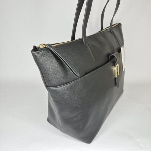 Furla Miasofia L Tote Bag new, black leather
