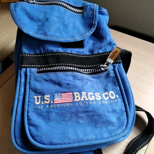Backpack like new, blue