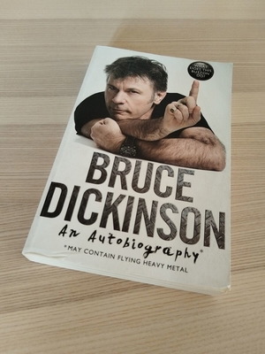 Bruce Dickinson What Does This Button Do? Autobiography like new, English