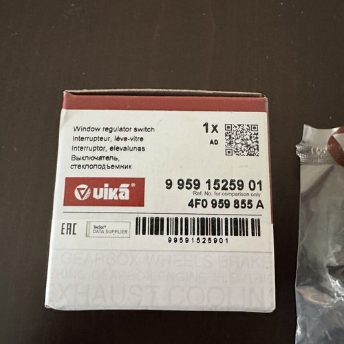 Vika Electric Window Switch new for VW Group
