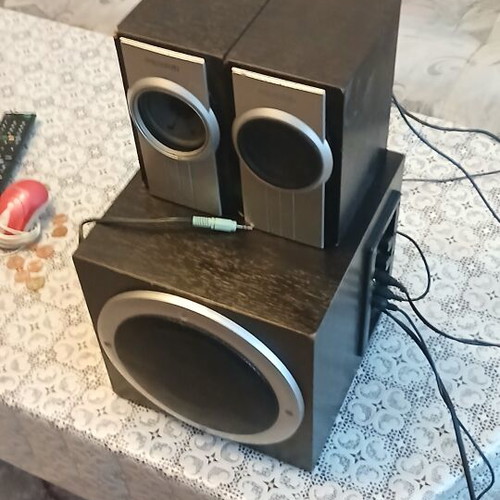 Microlab TMN1 2.1 speaker system with subwoofer