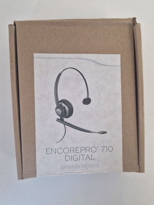 POLY EncorePro HW710D headphones like new, wired