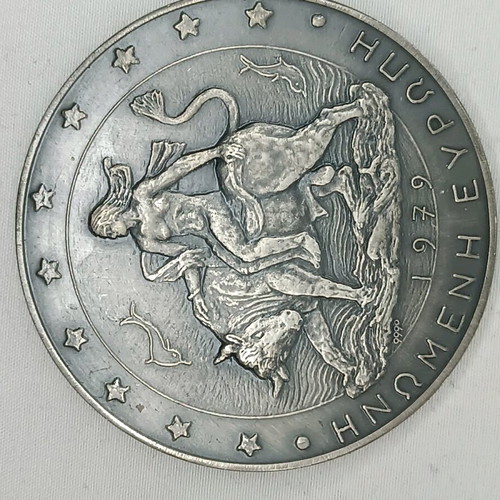 Silver 925 medal new from Karamanlis agreement 1979