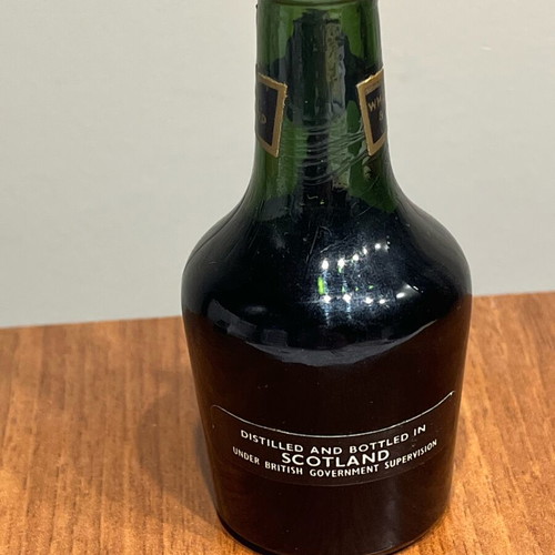 Vat 69 Whisky Miniature vintage sealed and new, 1960s