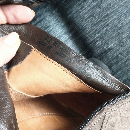 Think! women's leather ankle boots, size 36.5-37