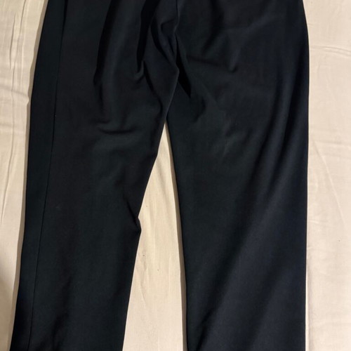 Black fabric pants Anel size M like new