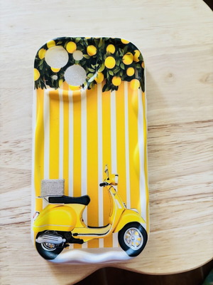 iPhone 15 case Vespa lemon design like new