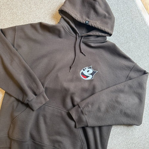 Warg hoodie dark brown like new, XL