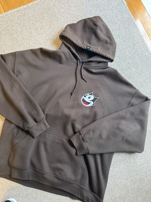 Warg hoodie dark brown like new, XL