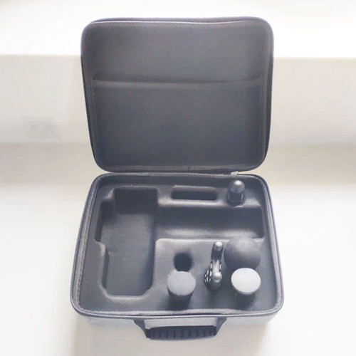 Massage gun with case and 6 heads new