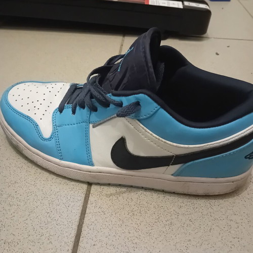 Nike Dunk sneakers, blue, size 41