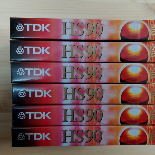 TDK HS90 cassettes new pack of 30
