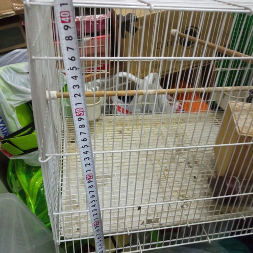 Birdcage used 60x40x40 with perches, waterers and feeders