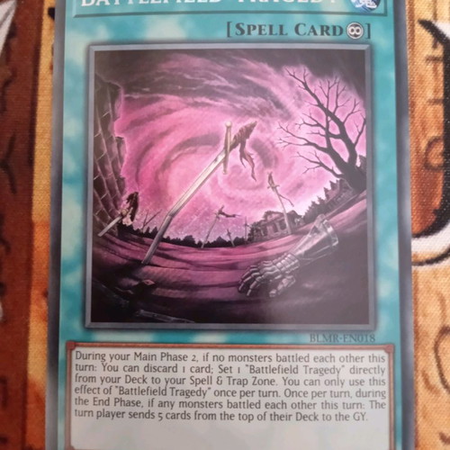 Battlefield Tragedy Continuous Spell μεταχειρισμένη κάρτα Yu-Gi-Oh!
