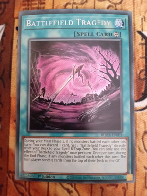 Battlefield Tragedy Continuous Spell μεταχειρισμένη κάρτα Yu-Gi-Oh!