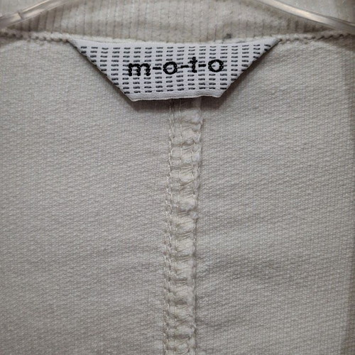 Women's Corduroy Jacket L like new, white, cotton