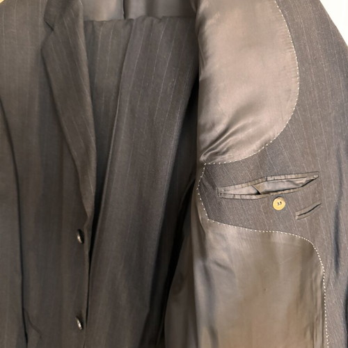 Men's Suit Italian gray size XL like new