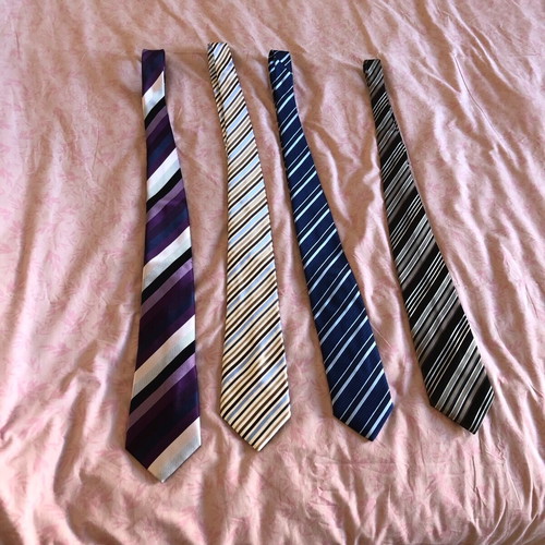 Thomas Nash and Marks Spencer ties like new, beige and brown