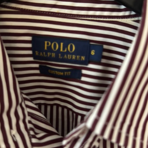 Ralph Lauren women's shirt like new, XS, white and purple