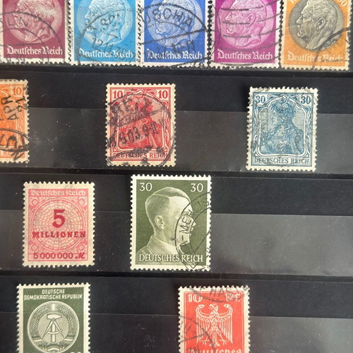 German Reich Historical Stamp Collection like new