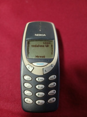Nokia 3310 κλασικό κινητό τηλέφωνο μεταχειρισμένο, μπλε