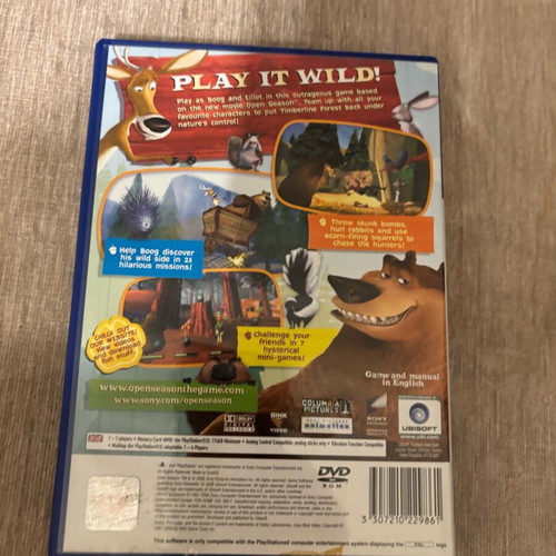 Open Season PlayStation 2 (PS2) used English complete
