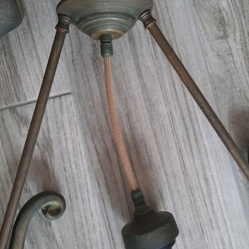 Bronze traditional ceiling light used