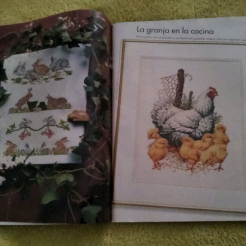 Labores del Hogar magazines used, vintage, set of 2