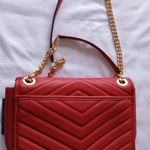 A.BELLUCCI shoulder bag new, red, Italian origin