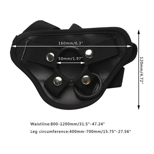Strap On Harness with Large Penis Unisex