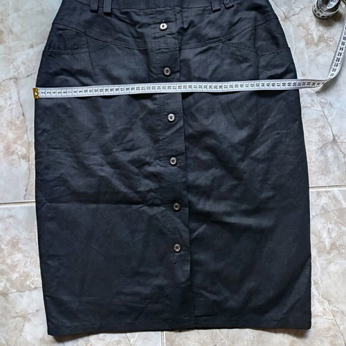 Dionusos summer skirt new, cotton, black, size L