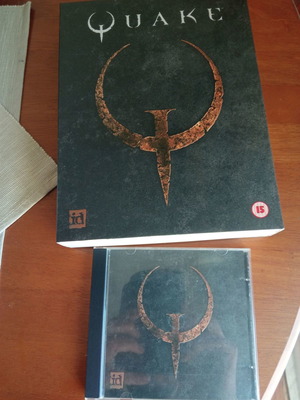 Quake PC Game CD ROM used, 1996, shooting