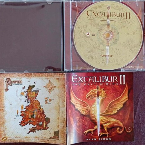 Alan Simon Excalibur II The Celtic Ring CD like new, folk