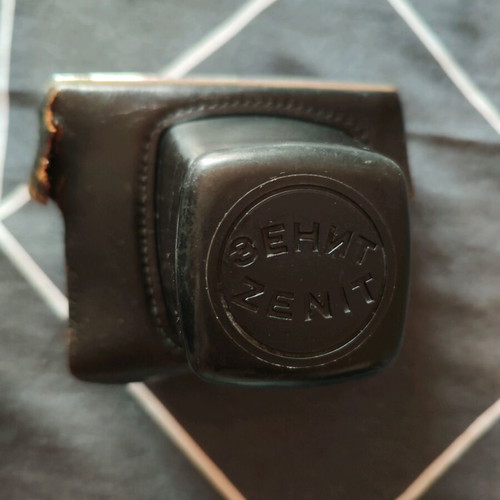 Zenit vintage camera case used