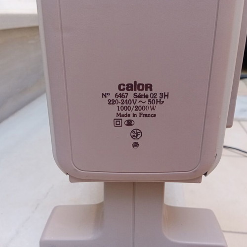 Electric heater Calor double comfort used, 1000/2000W