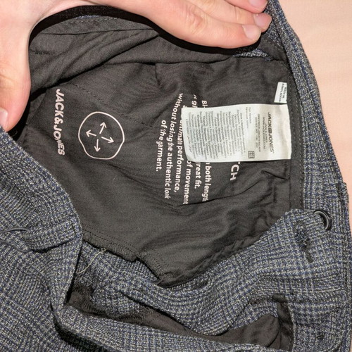 Jack & Jones men's short pants new, size S, black and grey