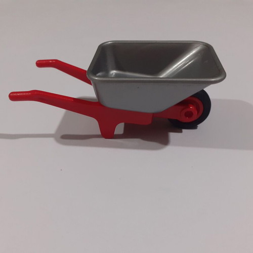 Playmobil worker wheelbarrow