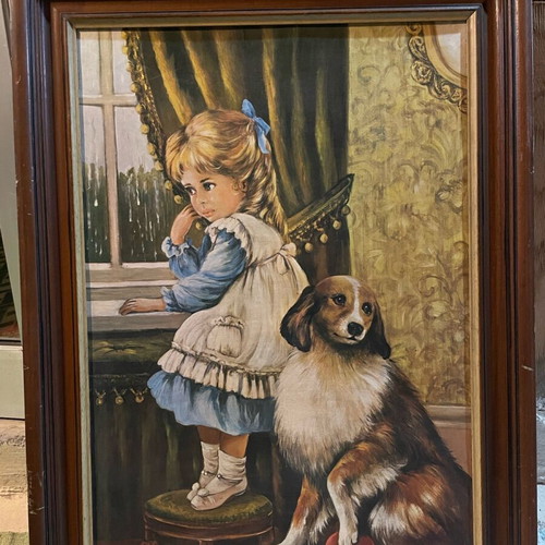 Dallas Simpson painting used, in good condition