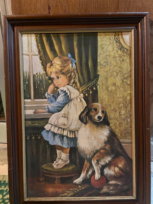 Dallas Simpson painting used, in good condition