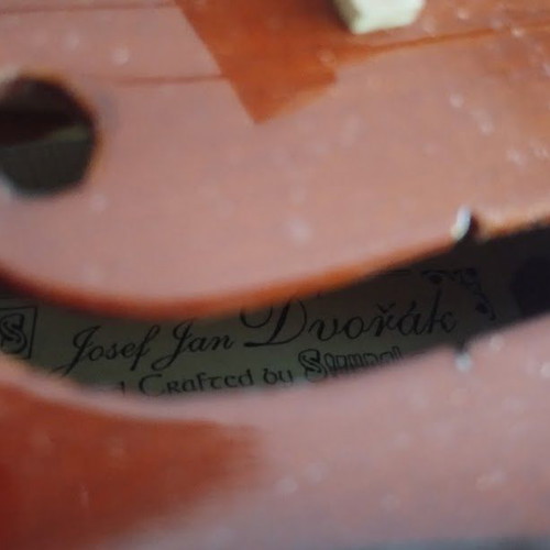 Violin Josef Jan Dvořák 4/4 complete set like new