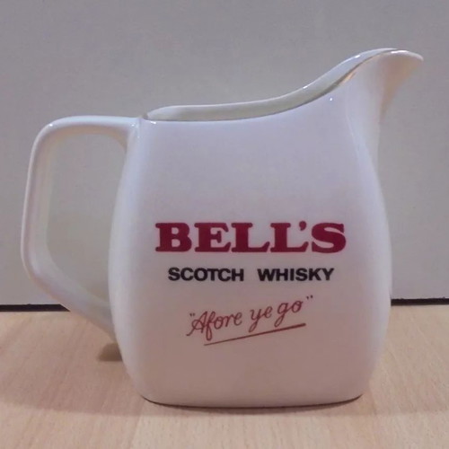 Bell's Scotch Whisky old promotional ceramic jug used