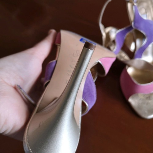 J.Bournazos sandals used, size 37, pink
