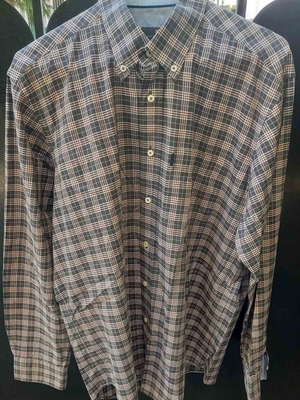 NAVY & GREEN ΑΝΔΡΙΚΟ ΠΟΥΚΑΜΙΣΟ ,REGULAR FIT