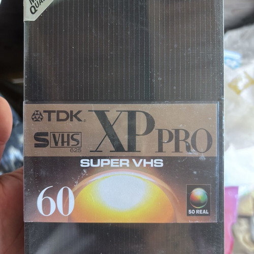 TDK XP Pro 60 VHS tape, pack of 12