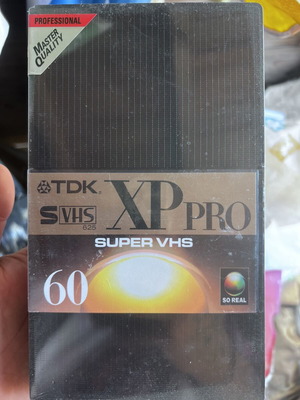 TDK XP Pro 60 VHS tape, pack of 12