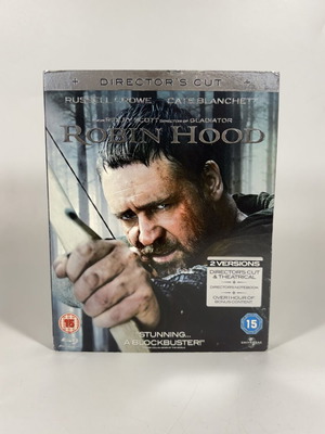 Robin Hood Director’s Cut Blu-ray like new with Greek subtitles