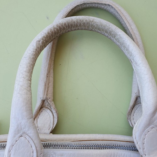 Prada shoulder bag refurbished, white color