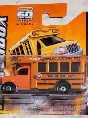Matchbox 2012 GMC Bus sealed