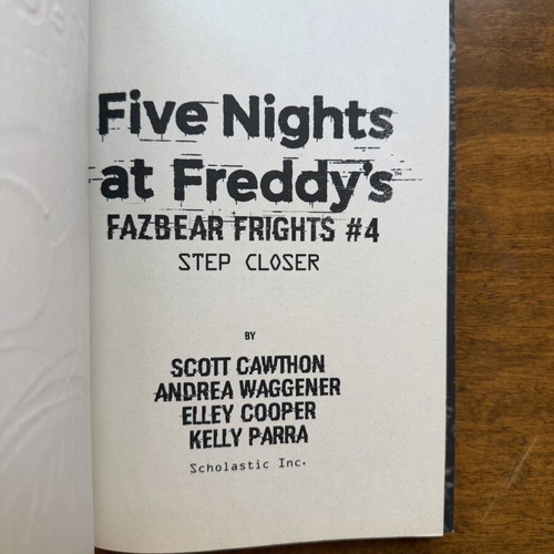 Five Nights at Freddy’s Fazbear Frights Step Closer Volume 4 new book in English